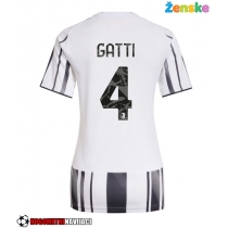 Ženske Nogometnih dresov Juventus Federico Gatti #4 Domači 2025-26 Kratki rokavi